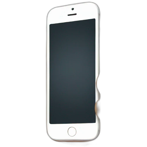 hand holding iphone emoji