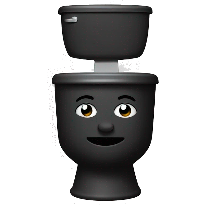 licorice toilet emoji
