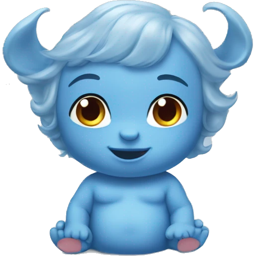 Baby blue redbull emoji