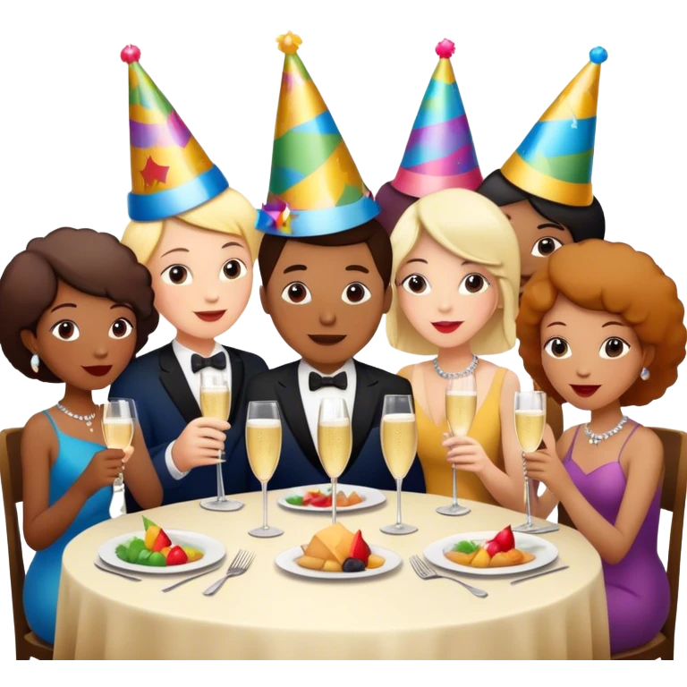 family dinner emoji