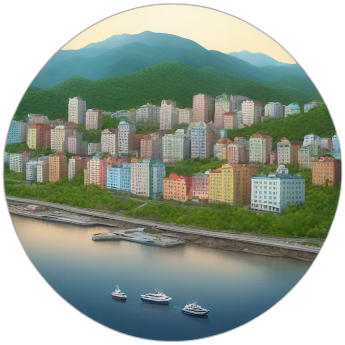 Vladivostok city emoji