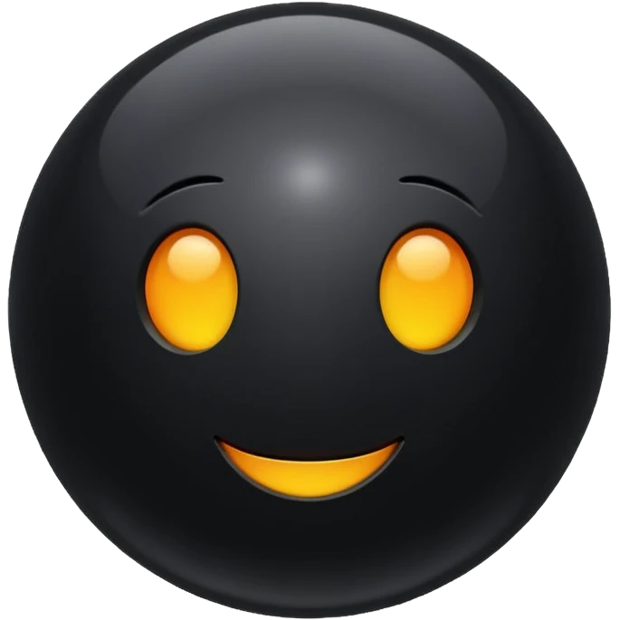 make same but in black color emoji