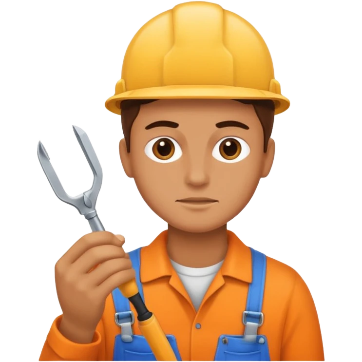 person Repairing a tool emoji