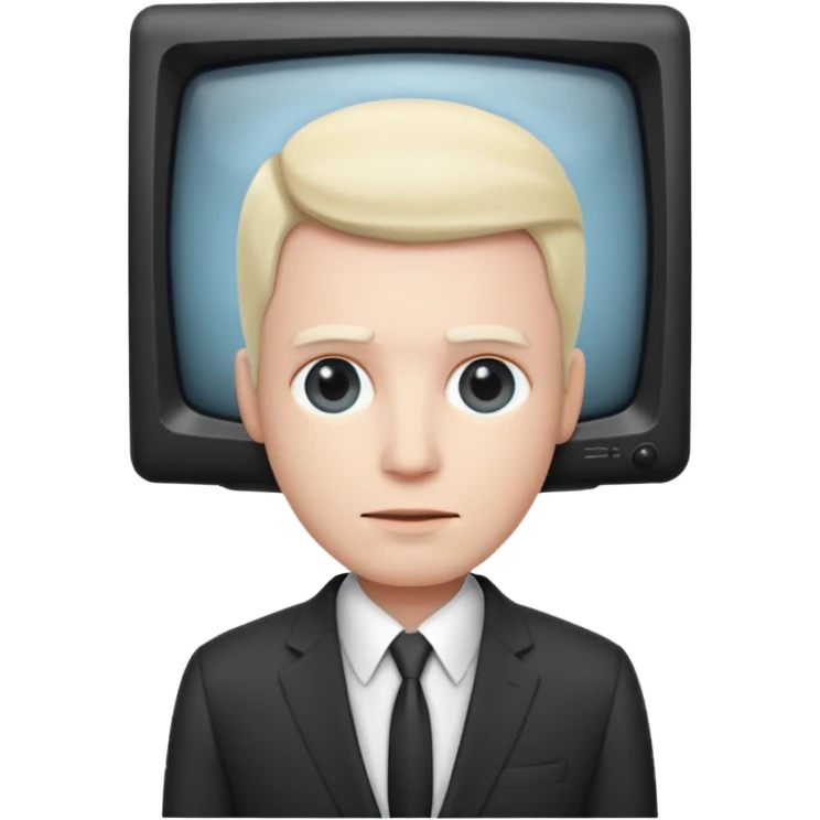 Tv man emoji