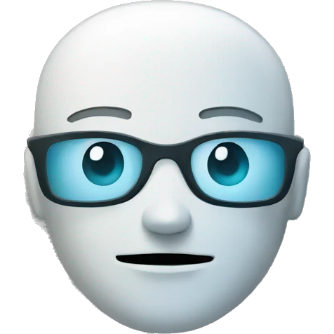 android logo in a technological world emoji