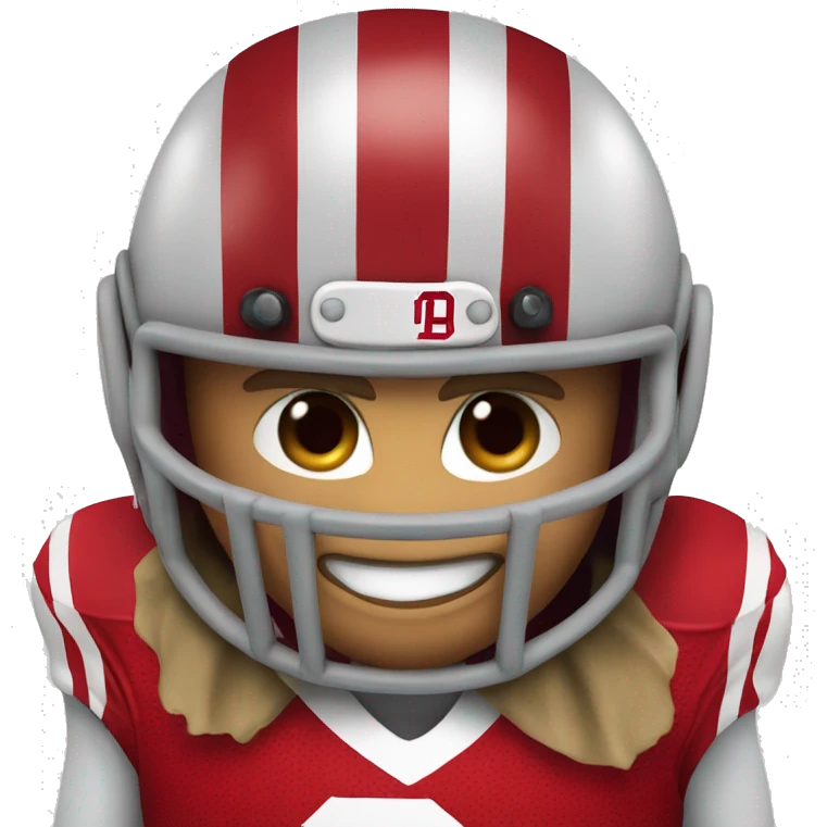 Brutus the buckeye mascot  emoji