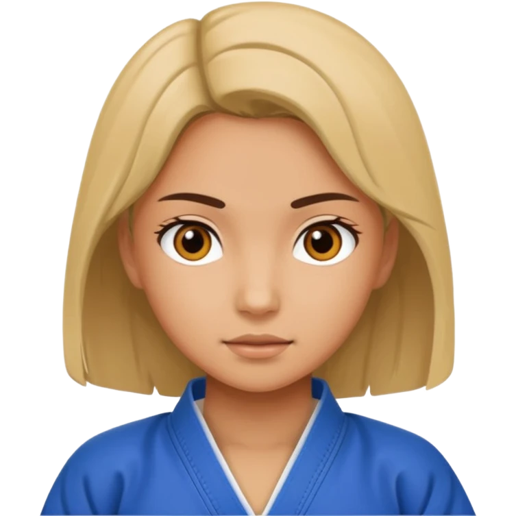 Judo girl emoji