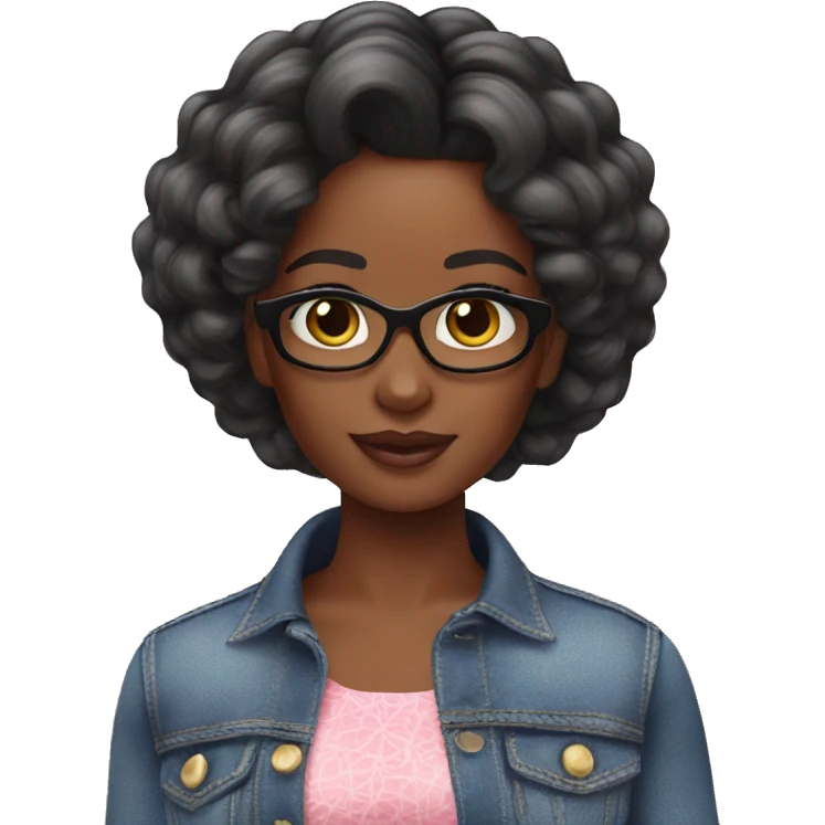 Black Barbie emoji