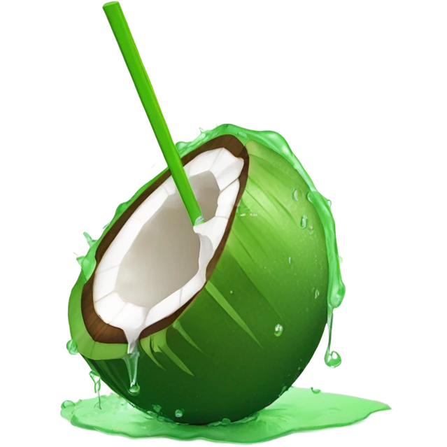 Coconut water  emoji