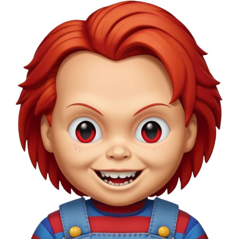 Un emojin de chuky emoji