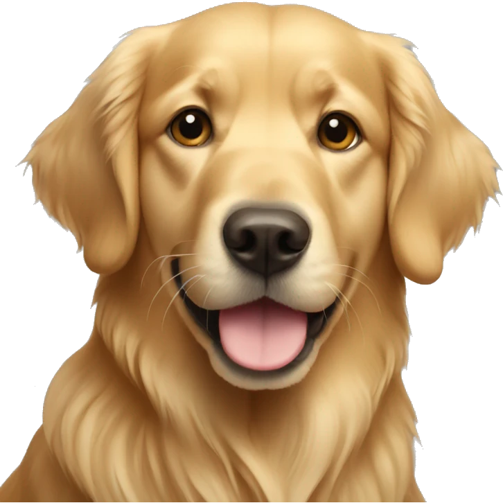 golden retriever emoji