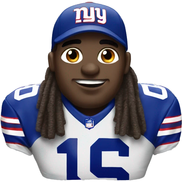 New York Giants football emoji