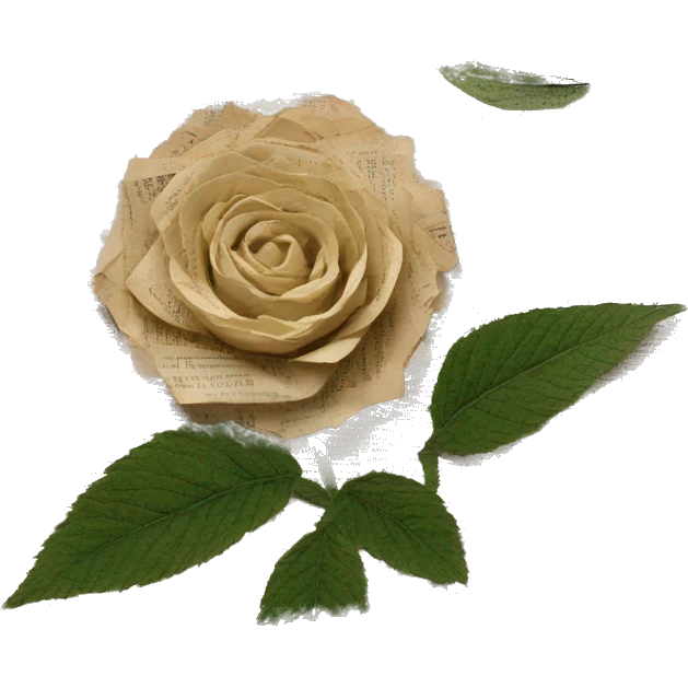 Shakespeare made of newspaper cuttings handwriting 420 hemp roses flowers plants leaves dragonfly mulberries Italy emoji