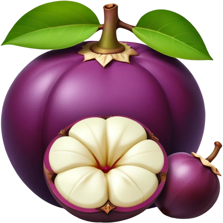 mangosteen emoji