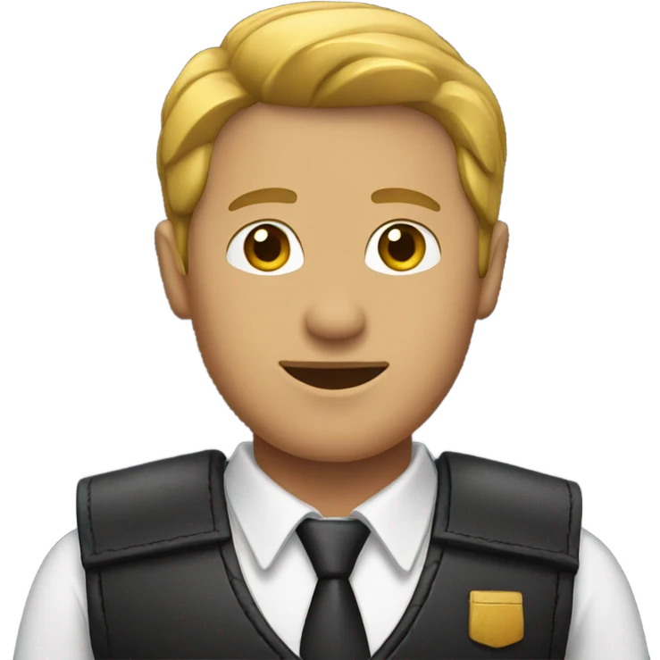 gay in leather bar vest emoji