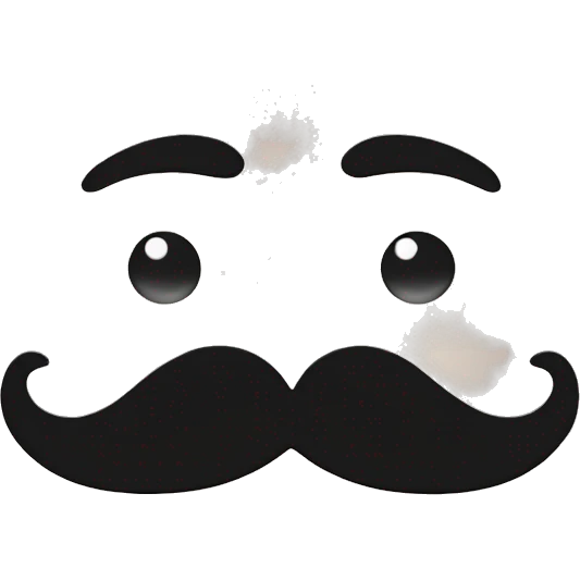 Mustache  emoji