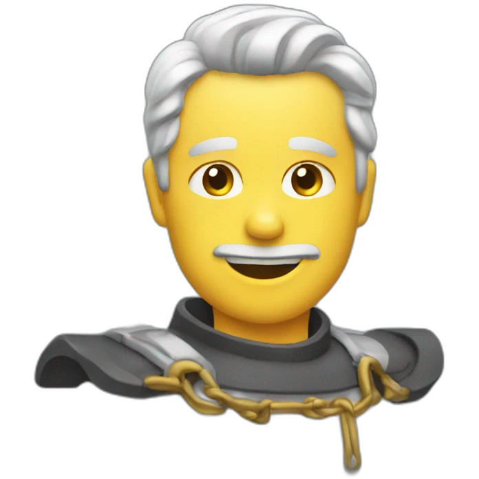 Pulling collar emoji