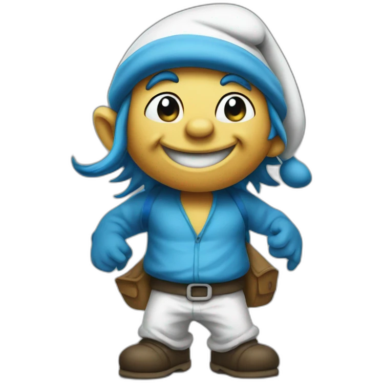 smurf ca emoji