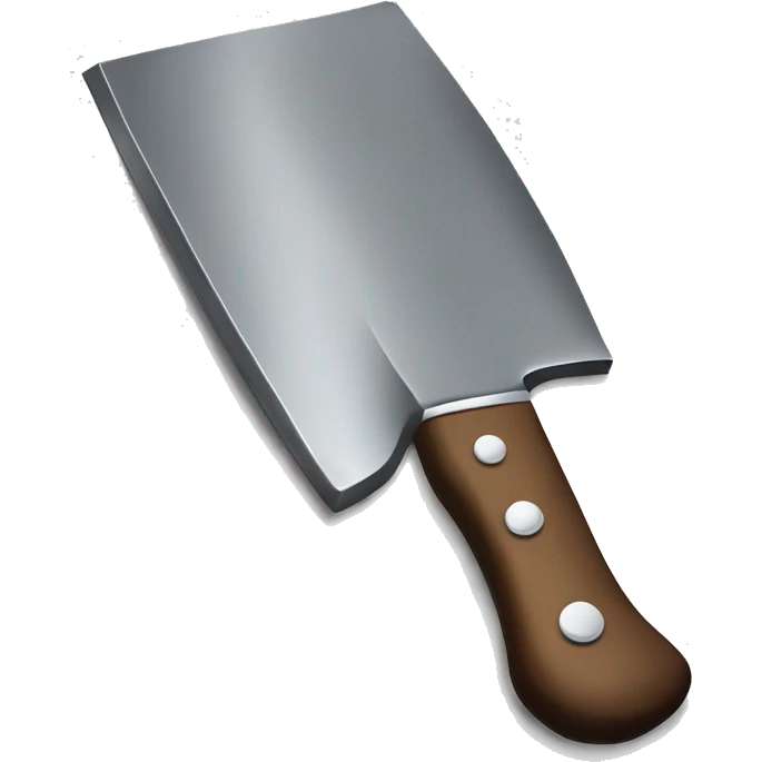 butcher cleaver emoji