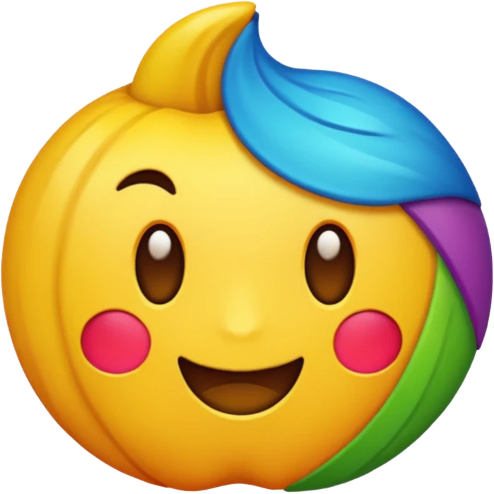 Orange aesthetic emoji