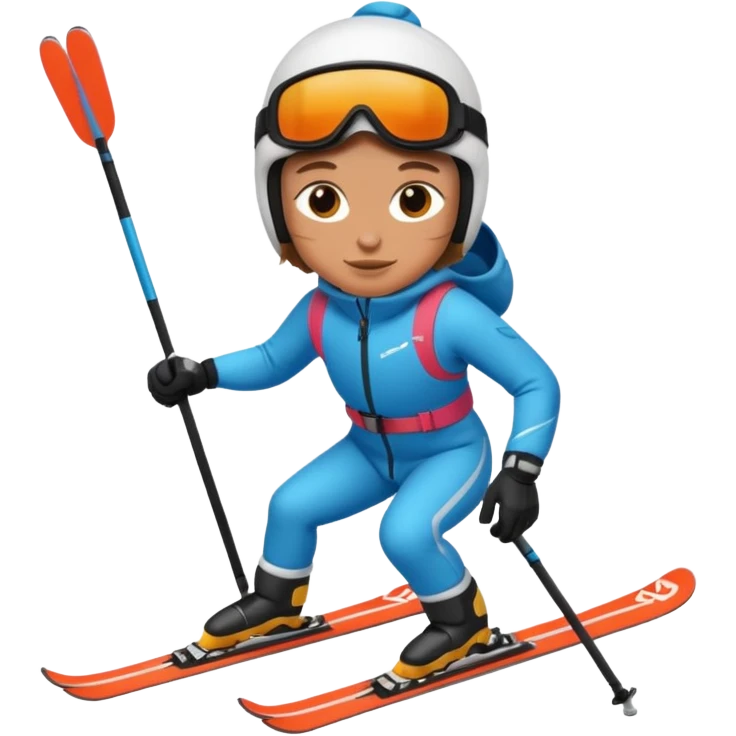 skiing  emoji
