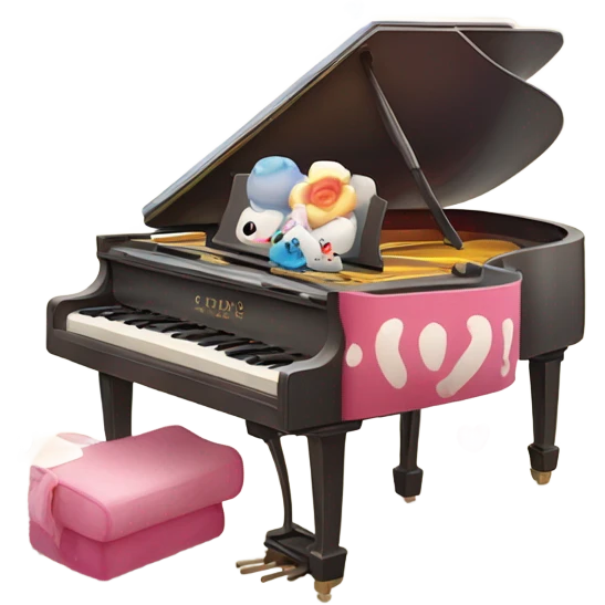 My Sweet Piano Sanrio character  emoji