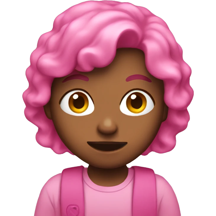 Pink emoji emoji