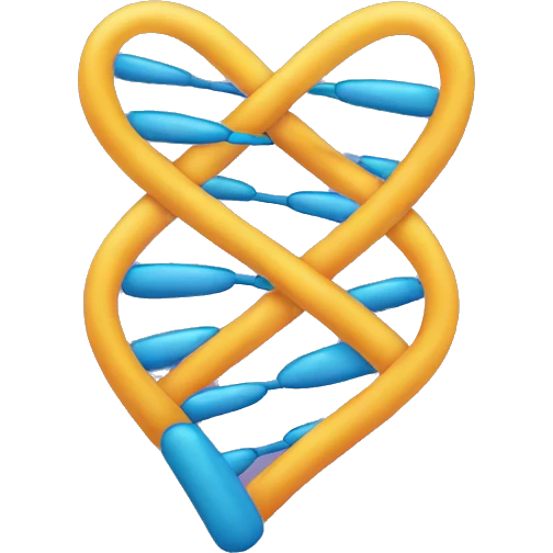 heart and dna emoji
