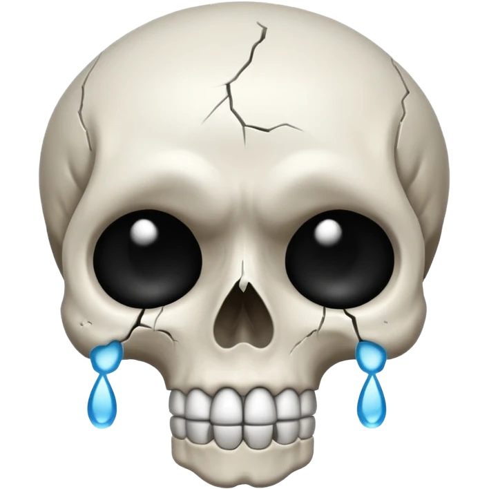 😭+💀 emoji