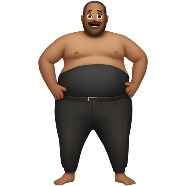 man belly emoji
