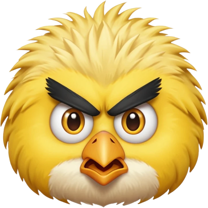 annoyed cute angry bird emoji emoji