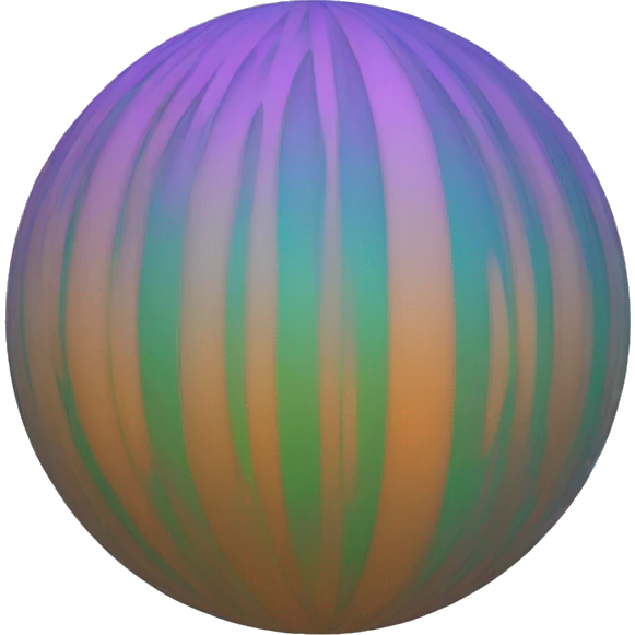 sphere having its own rings around it emoji