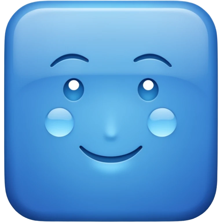 Crée moi sa ✅ mais pas en vert en bleu en carré  emoji