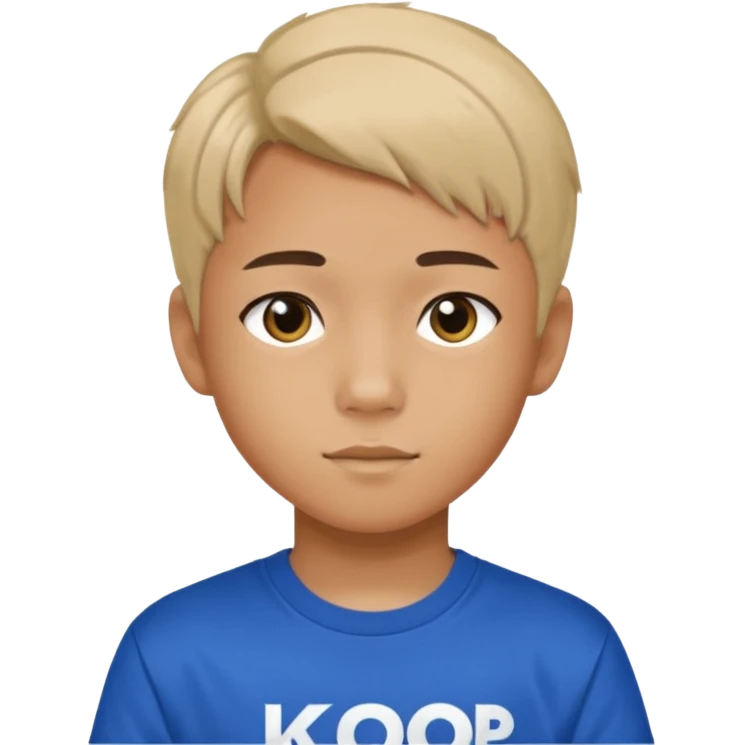 kpop obsessed boy named daniel 12 years old emoji