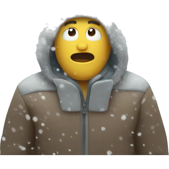 snowstorm emoji