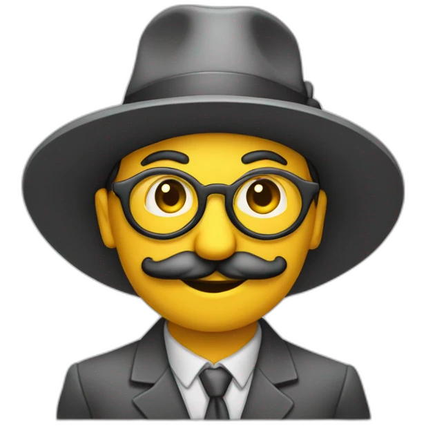 Pessoa segurando um grafito ascendente emoji