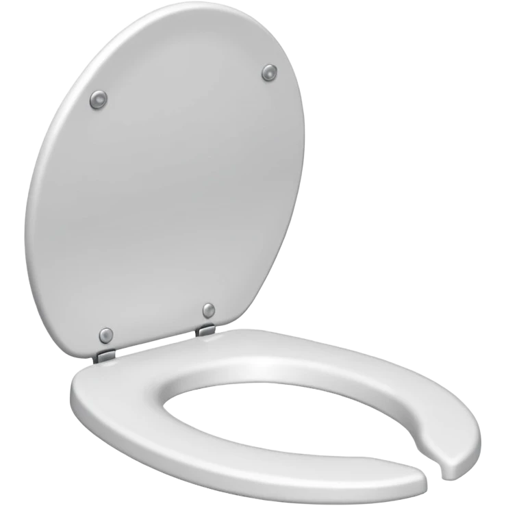 Paper toilet seat emoji