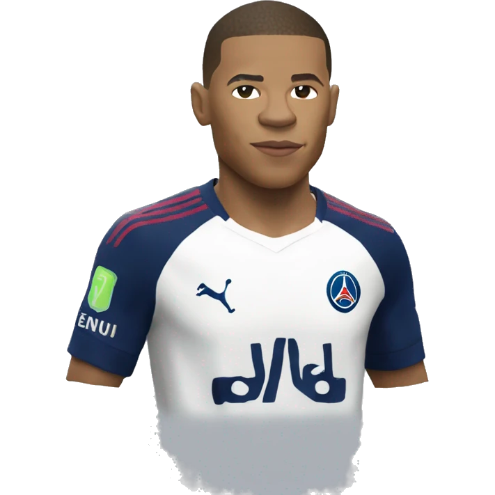 Mbappé qui fait une retourné  emoji