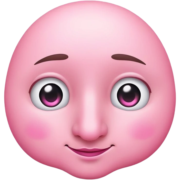 cartoon human nose emoji