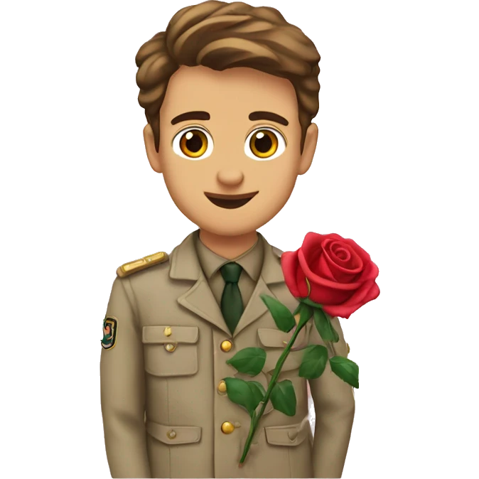 Leclerc with rose  emoji