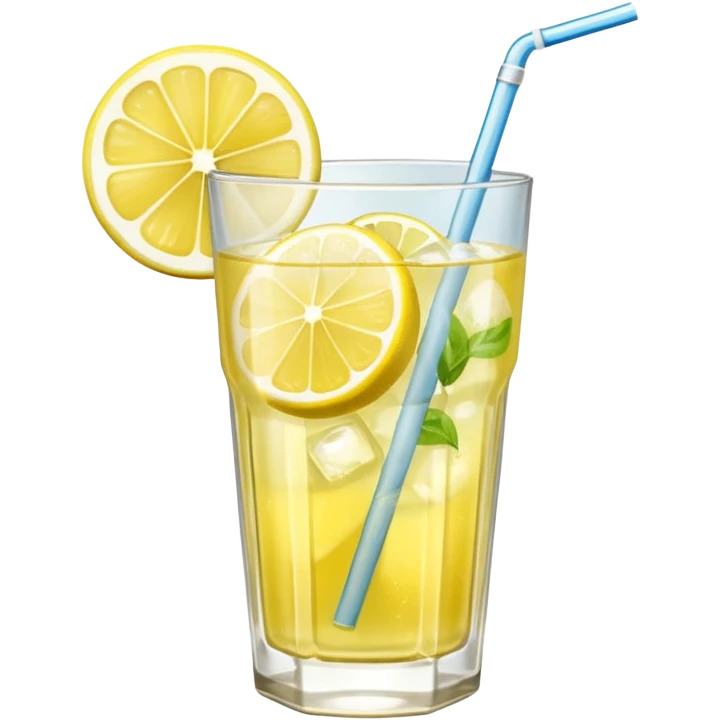 cold lemonade with ice emoji