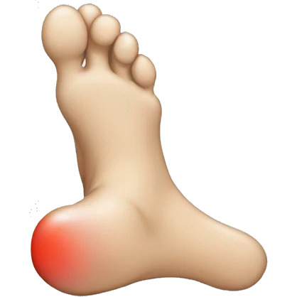 foot pain emoji