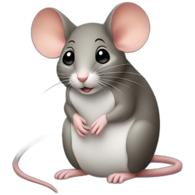 mouse sitting emoji