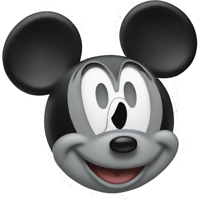 Mickey Mouse emoji