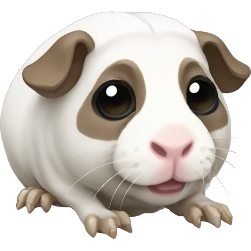 skeleton of a guinea pig emoji