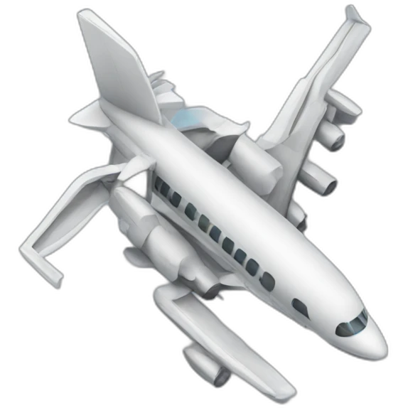 plane in tower emoji