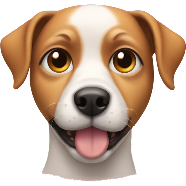 a dog with eyelashes  emoji