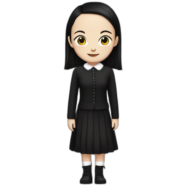 wednesday adams emoji