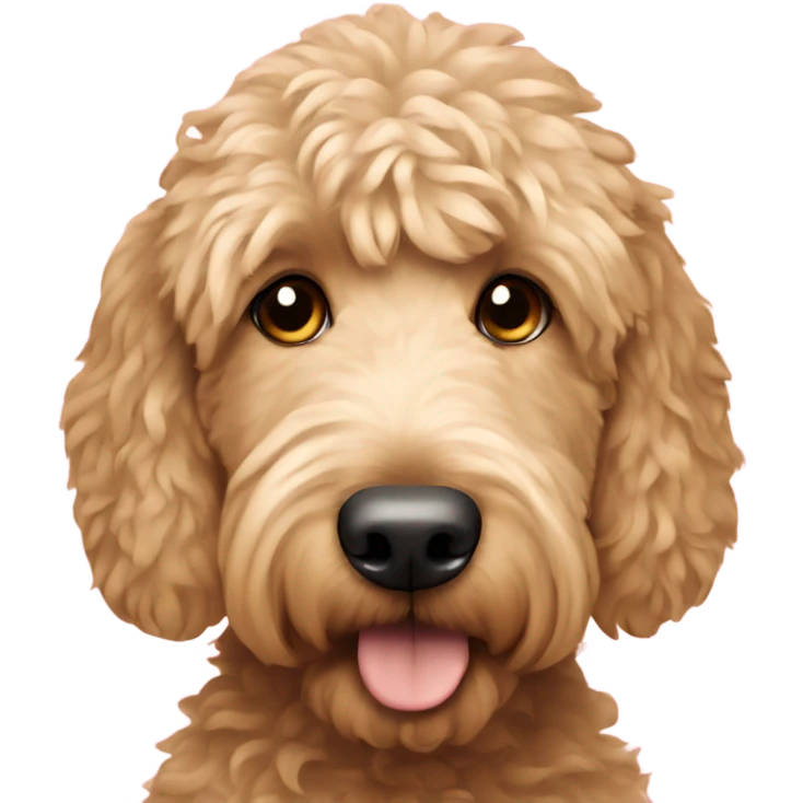 golden doodle  emoji