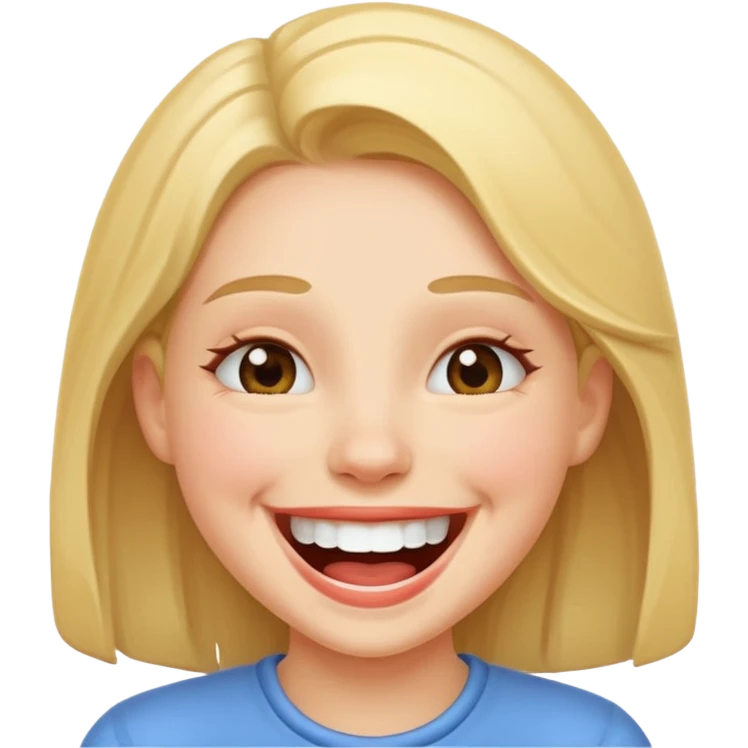 laughing girl emoji